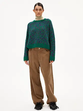 ARMEDANGELS | Pullover DILIRIAA LEOPAA | grün
